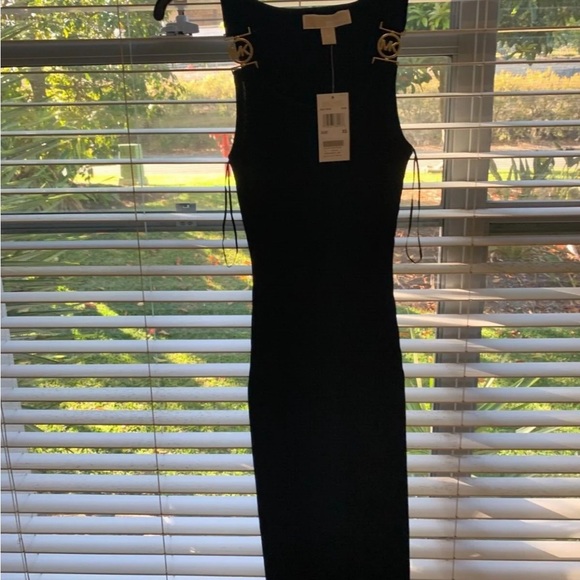 Scoop neck midi charm dress Michael kors - Picture 2 of 4